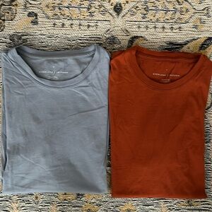 Men’s 2 x Everlane Uniform Tees- GUC- Sz M